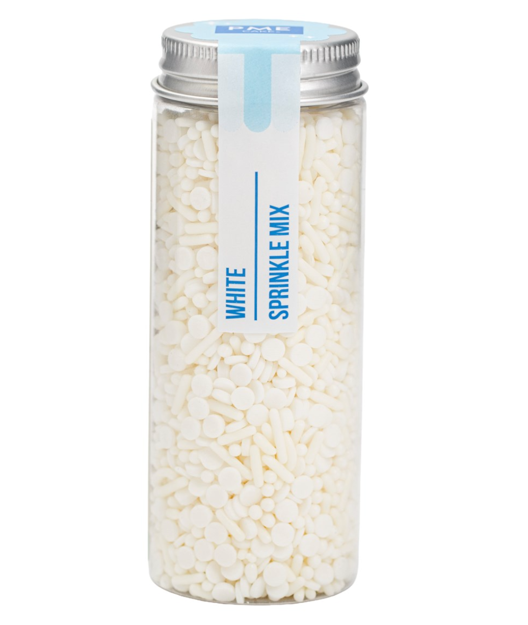 PME White Sprinkle Mix (76g )