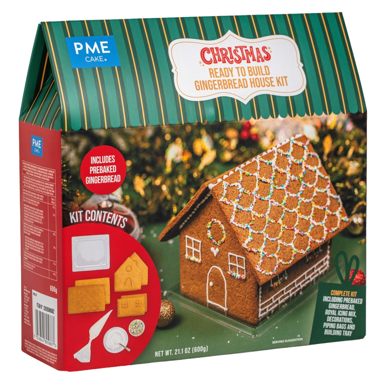 PME Ready To Build Gingerbread House Kit