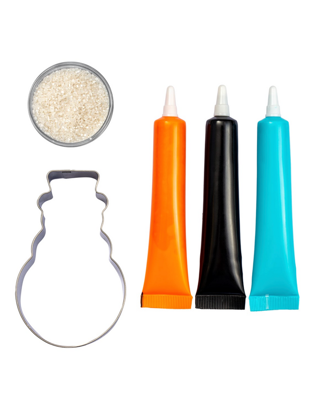 PME Snowman Biscuit Decorating Kit Pk/5