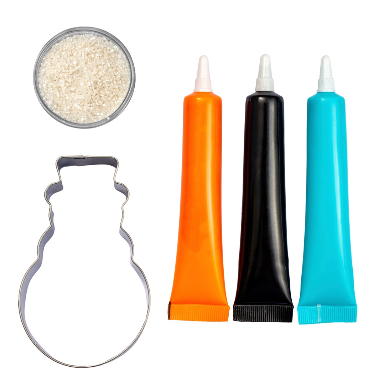 PME Snowman Biscuit Decorating Kit Pk/5