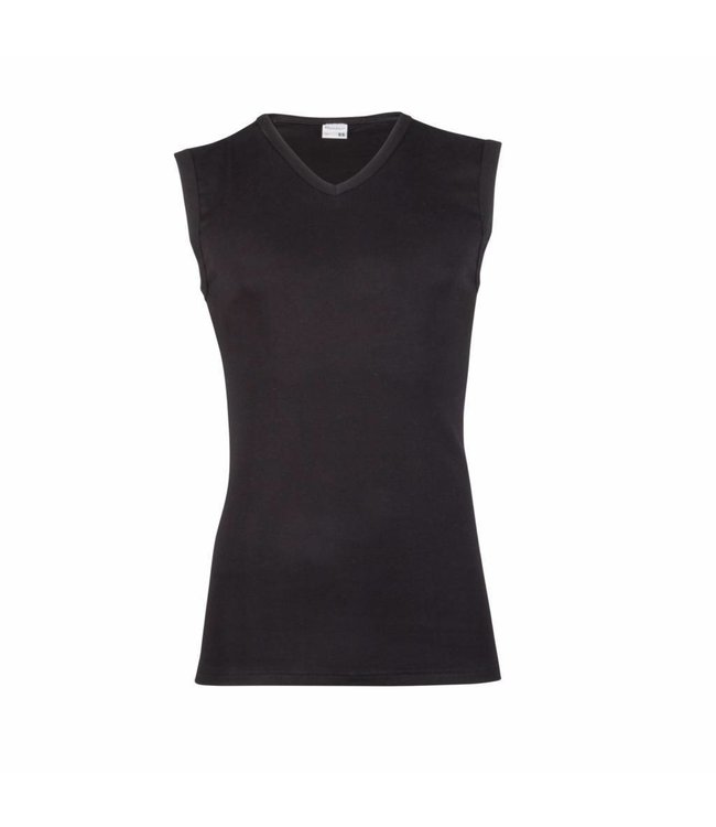 Beeren Heren Hemd V-Hals Zwart Voordeelpack A