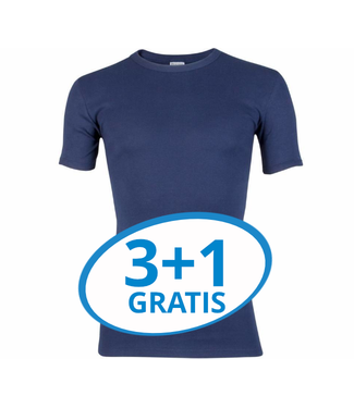 Beeren Heren T-Shirt M3000 Donkerblauw voordeelpack A