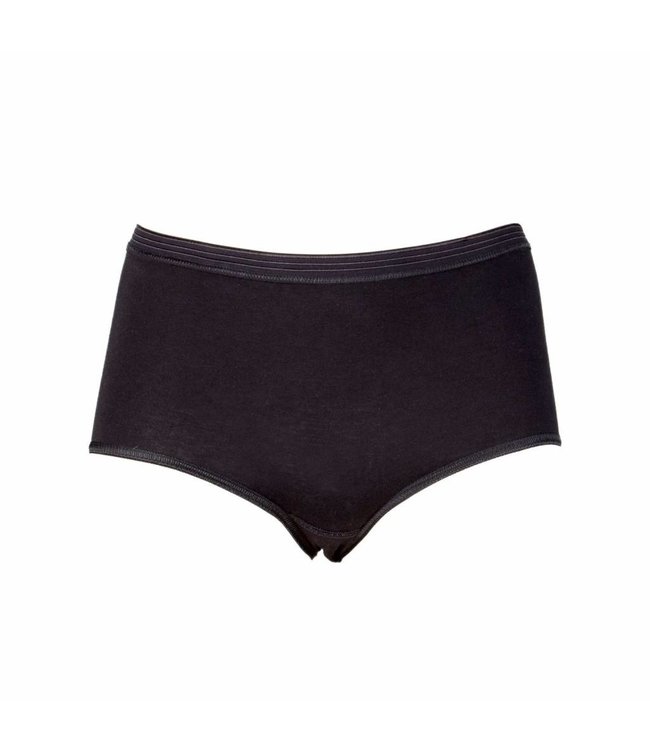 Beeren Dames Maxislip Comfort Feeling Zwart Voordeelpack A