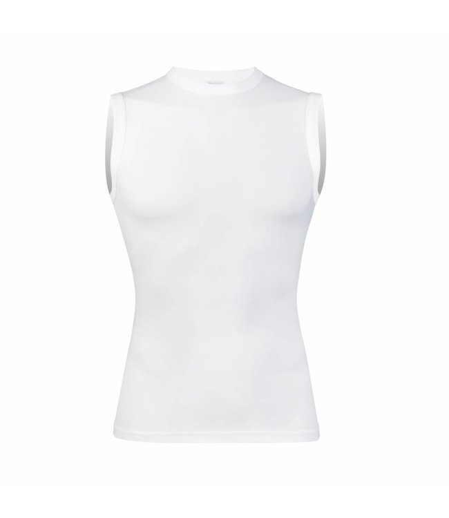 Beeren Heren Extra Lang Mouwloos Shirt Wit Voordeelpack C