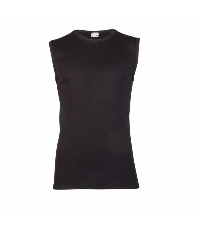 Beeren Heren Mouwloos Shirt M3000 Zwart Voordeelpack C