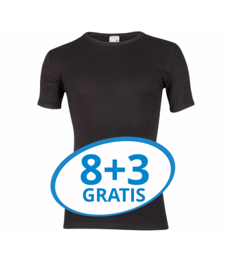Beeren Heren T-Shirt M3000 Zwart voordeelpack C