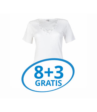 Beeren Dames T-Shirt Beatrix Wit Voordeelpack C