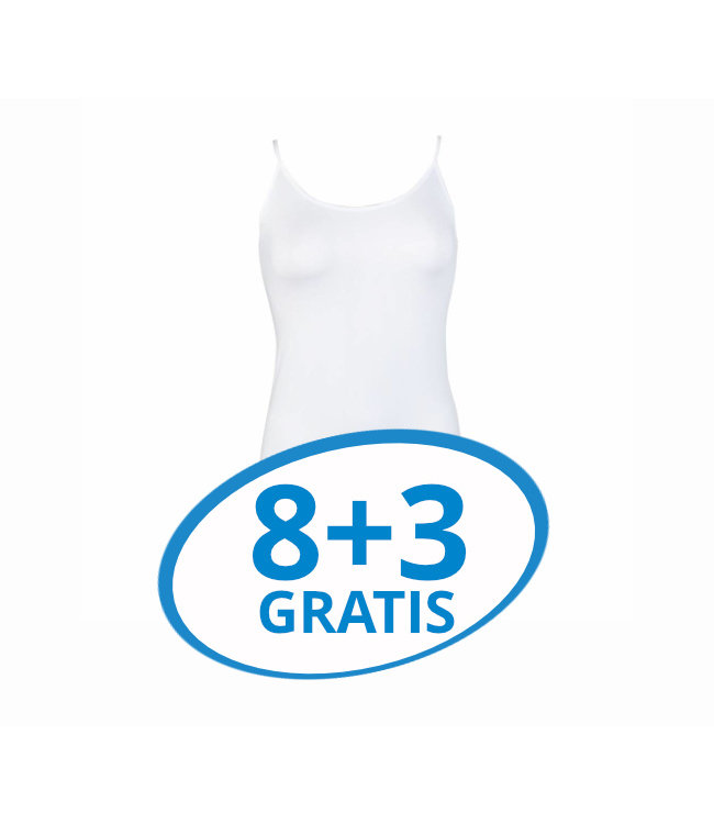 Beeren Dames Top Elegance Wit Voordeelpack C