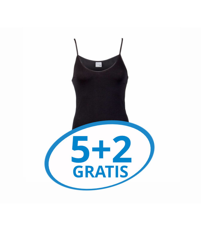 Beeren Dames Top Comfort Feeling Zwart Voordeelpack B
