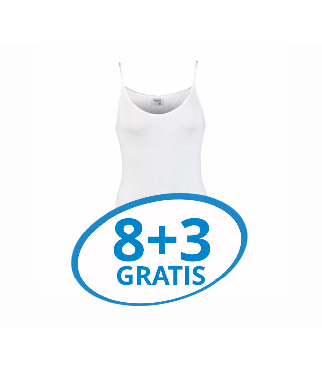 Beeren Dames Top Comfort Feeling Wit Voordeelpack C
