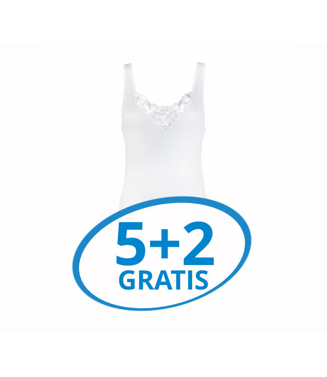 Beeren Dames Hemd Viola Wit Voordeelpack B