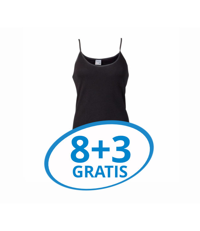 Beeren Dames Hemd Brigitte Zwart Voordeelpack C