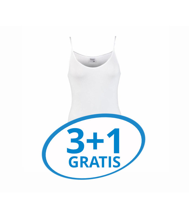 Beeren Dames Top Comfort Feeling Wit Voordeelpack A