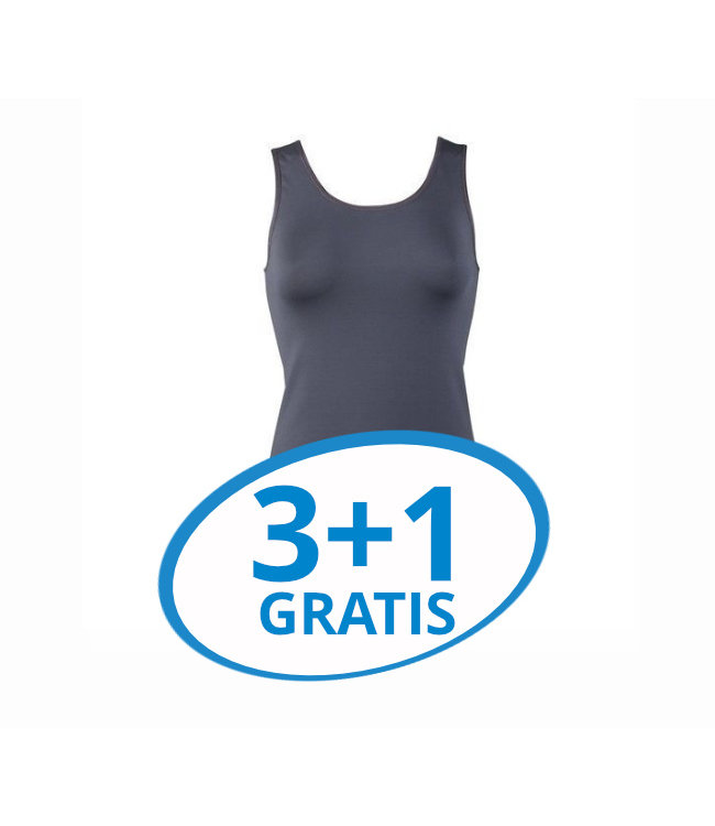 Beeren Dames Hemd Elegance Grijs Voordeelpack A