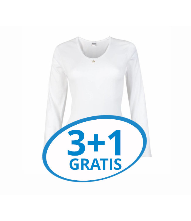 Beeren Dames Shirt Lange Mouw M3000 Voordeelpack A