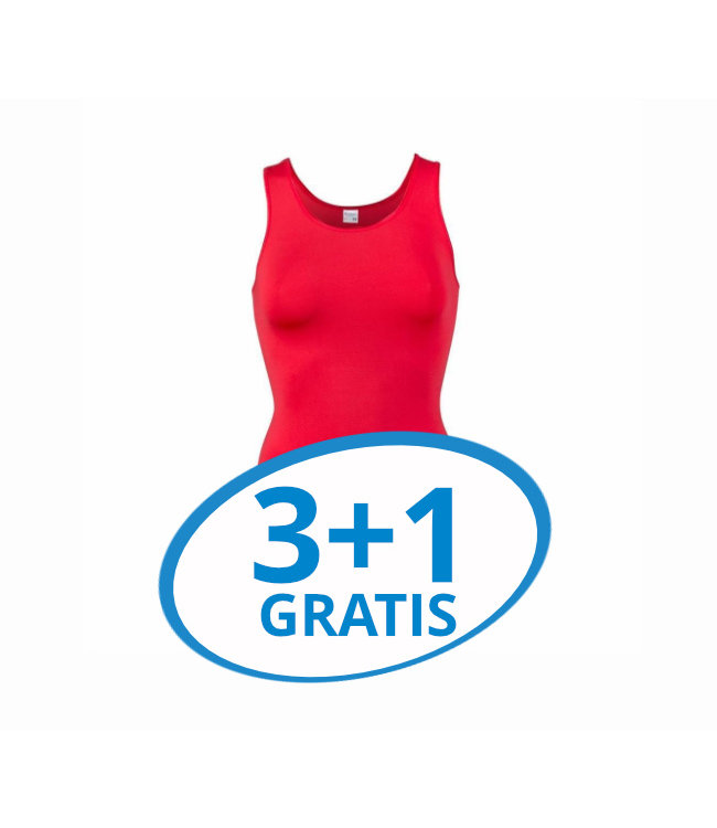 Beeren Dames Hemd Elegance Rood Voordeelpack A