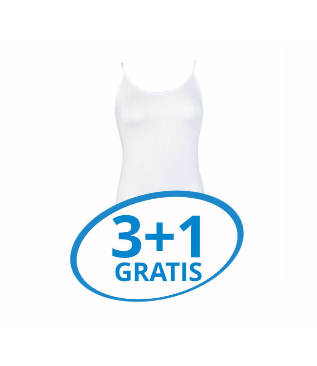 Beeren Dames Top Elegance Wit Voordeelpack A