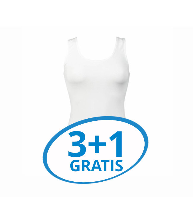 Beeren Dames Hemd Young  Wit Voordeelpack A