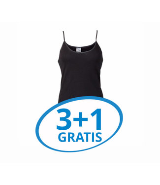 Beeren Dames Hemd Brigitte Zwart Voordeelpack A