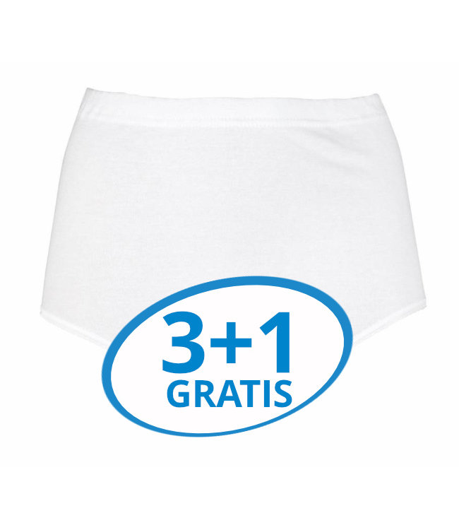 Beeren Dames Maxislip Briljant Wit Voordeelpack A