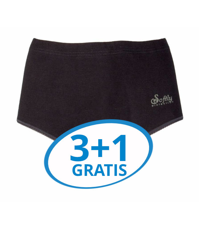 Beeren Dames Tailleslip Julia Zwart Voordeelpack A