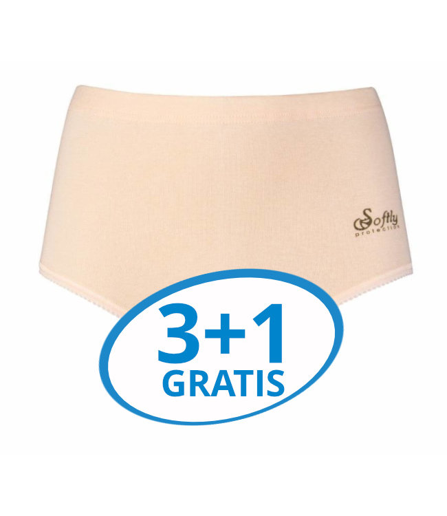 Beeren Dames Tailleslip Julia Huidskleur Voordeelpack A