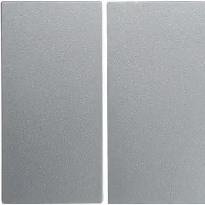 Berker schakelwip 2-voudig S1/B3/B7 aluminium mat (16231404)