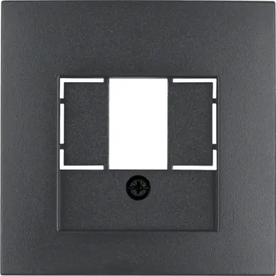 Berker centraalplaat USB / luidspreker S1/B3/B7 antraciet mat (10331606)