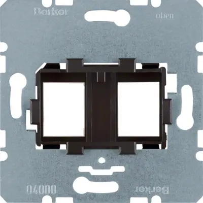 Berker draagring modulair jack 2-voudig (454107)