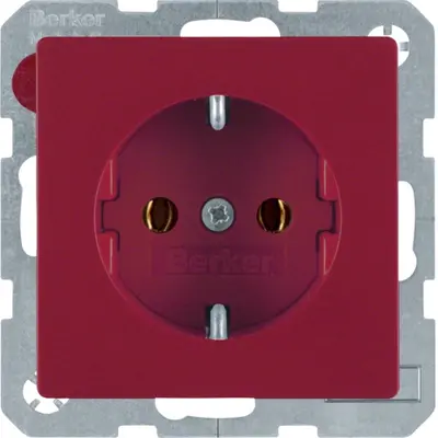 Berker wandcontactdoos 1-voudig randaarde inbouw (41436012)