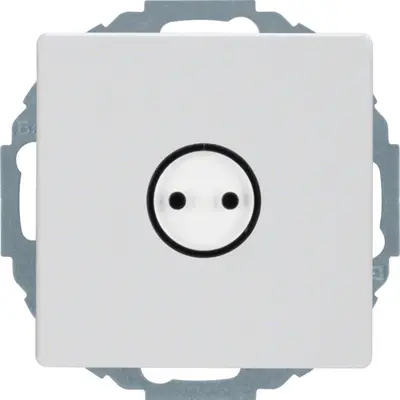 Berker wandcontactdoos 1-voudig randaarde inbouw (47446049)