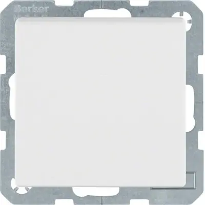 Berker wandcontactdoos randaarde kindveilig klapdeksel Q1/Q3/Q7 wit (47516089)