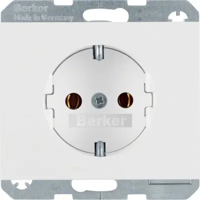 Berker wandcontactdoos 1-voudig randaarde inbouw (41157009)