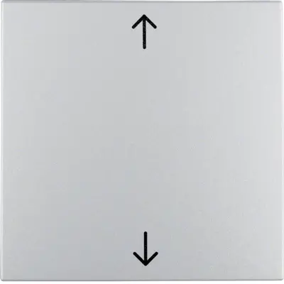 Berker wip met pijlsymbolen S1/B3/B7 aluminium mat (16201414)