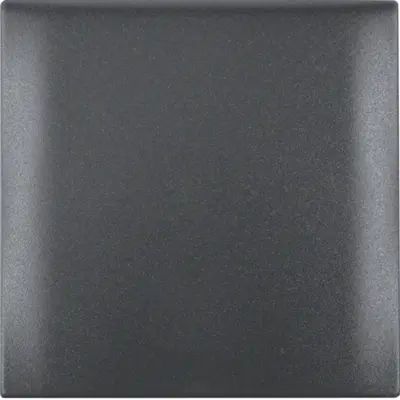 Berker Integro Flow afdekraam 1-voudig met klapdeksel antraciet mat (918282505)