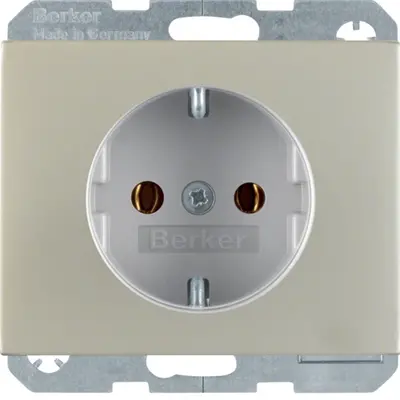 Berker wandcontactdoos 1-voudig randaarde inbouw (41157004)
