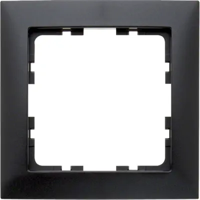 Berker afdekraam 1-voudig S1 antraciet mat (10119949)