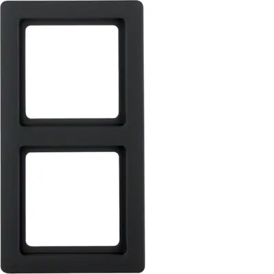 Berker afdekraam 2-voudig Q1 antraciet (10126086)