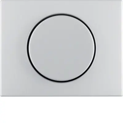 Berker dimmerknop draaidimmer K5 aluminium (11357003)