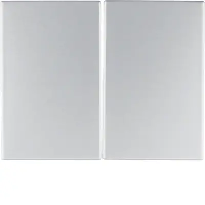 Berker schakelwip 2-voudig K5 aluminium (14357003)