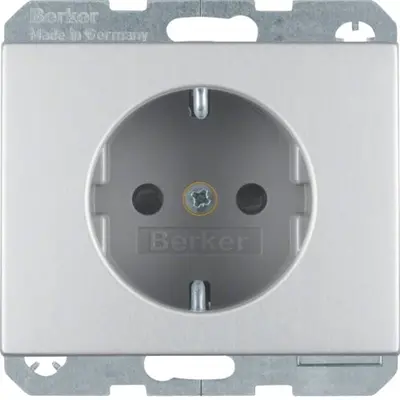 Berker wandcontactdoos 1-voudig randaarde inbouw (41357003)