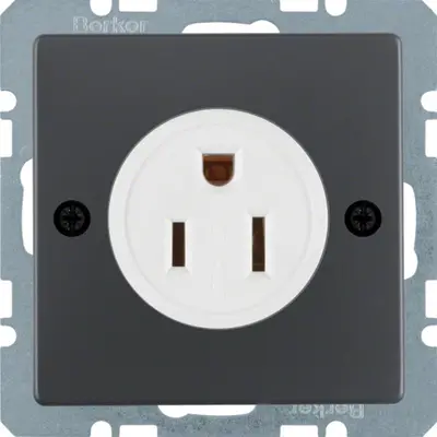 Berker wandcontactdoos 1-voudig overig inbouw (41666086)