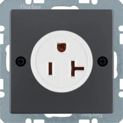 Berker wandcontactdoos 1-voudig overig inbouw (41686086)