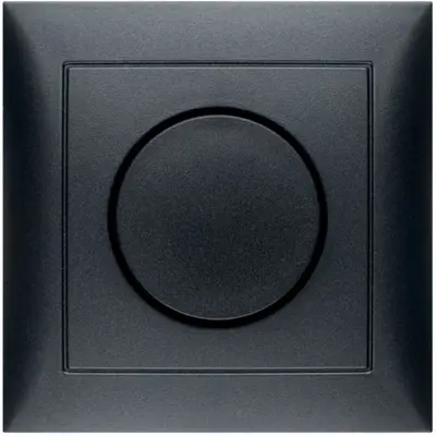 Berker dimmerknop draaidimmer met vast afdekraam S1 antraciet mat (11309949)