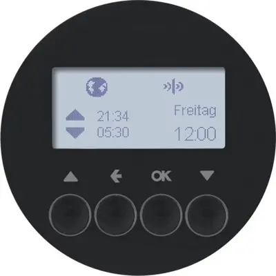 Berker KNX-RF jaloeziebesturing opzetmodule R1/R3/R8 zwart (85745131)
