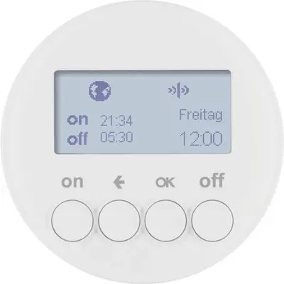 Berker tijdsch.klok ql p.w.r1/r3 (85745239)