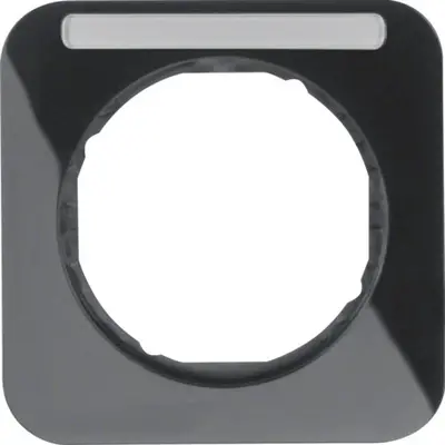Berker afdekrm 1v +tekstv. zw.r1 (10112135)