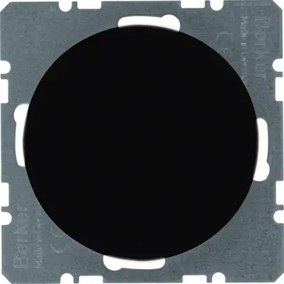 Berker blinddeksel incl. draagframe R1/R3/R8 zwart (10092045)