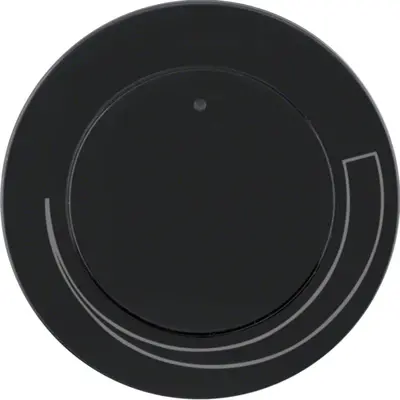 Berker draaiknop toerentalregelaar R1/R3/R8 zwart (11372035)