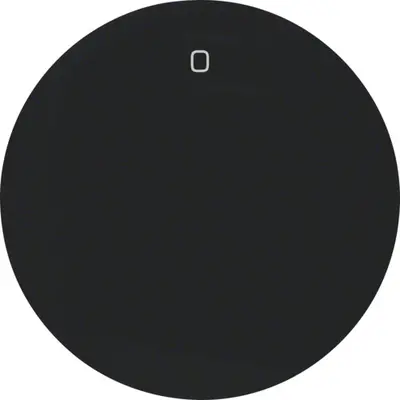 Berker schakelwip met opdruk 0 R1/R3 zwart (16222045)